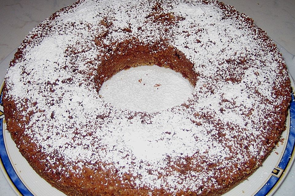 Haselnuss - Schoko - Apfelkuchen