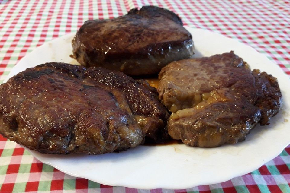 Steaks fernöstlich