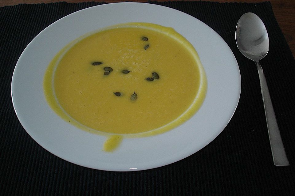 Kürbiscremesuppe