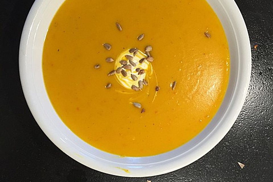 Kürbiscremesuppe