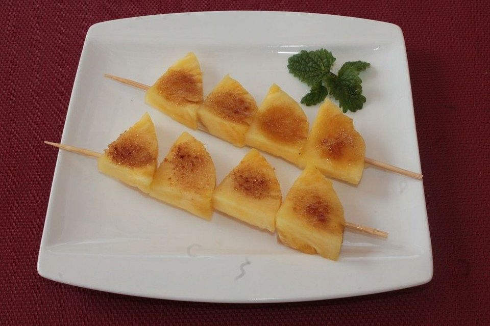 Gegrillte Ananas