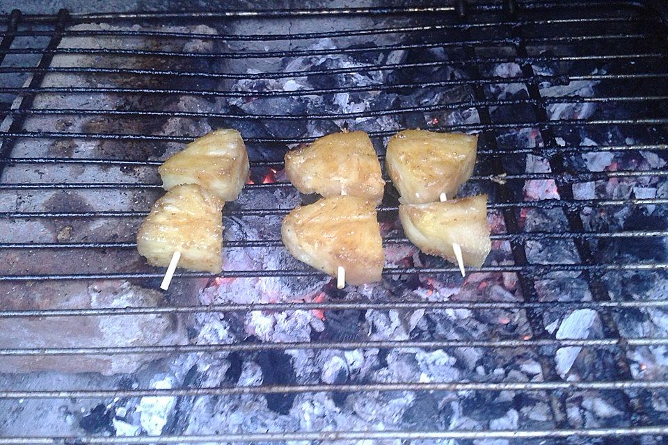 Gegrillte Ananas