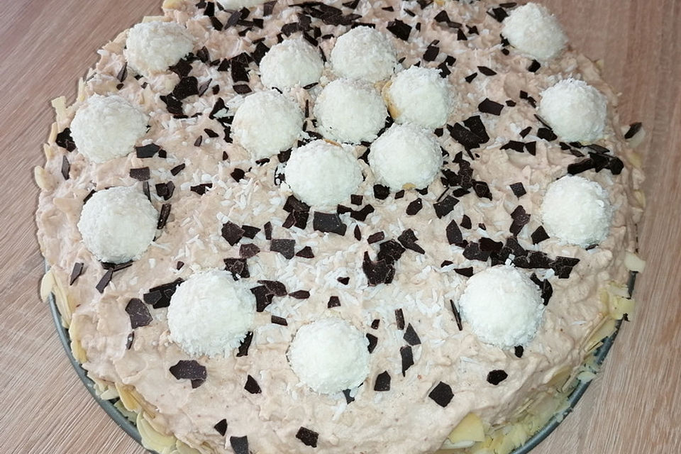 Kokoscreme - Mandel - Torte