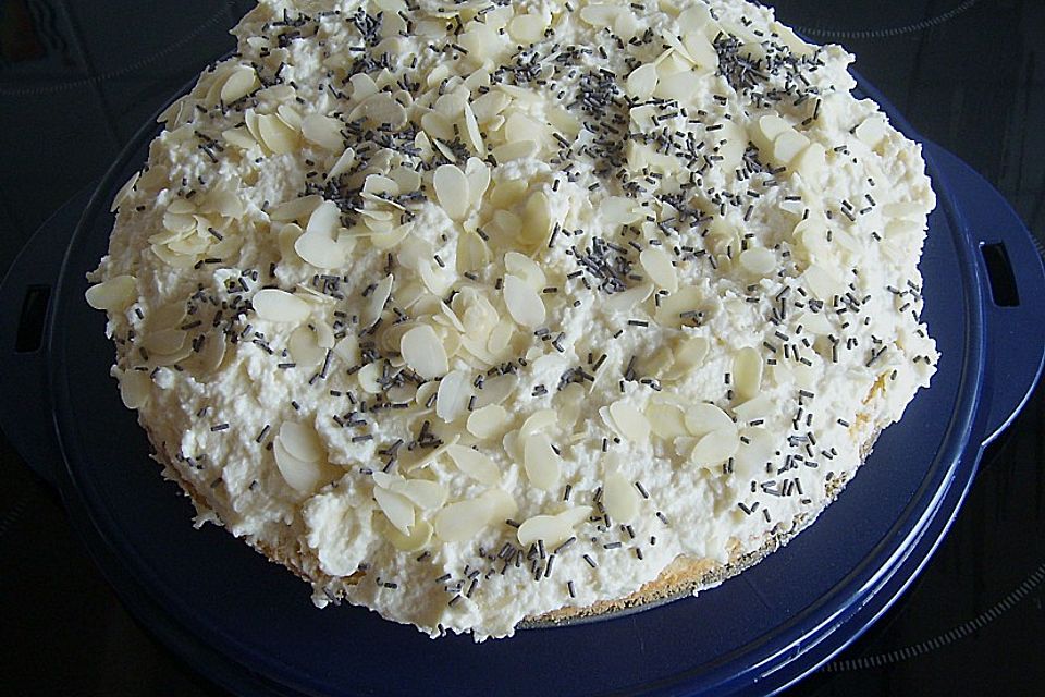 Kokoscreme - Mandel - Torte