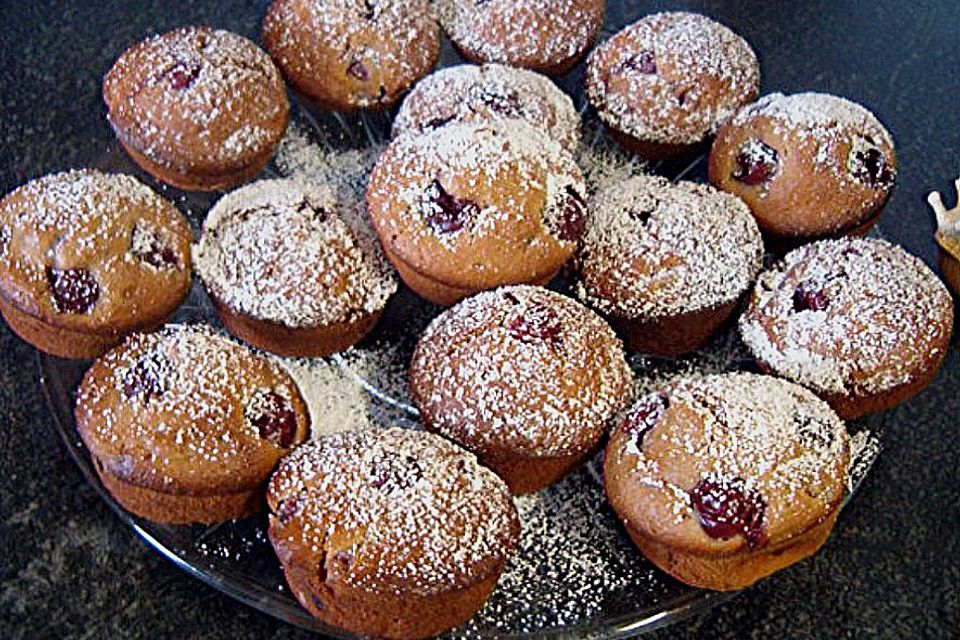 Cappuccino - Kirsch - Muffins