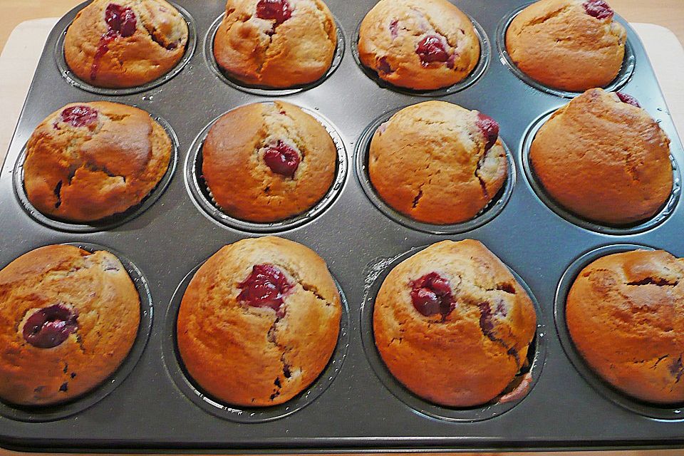 Cappuccino - Kirsch - Muffins