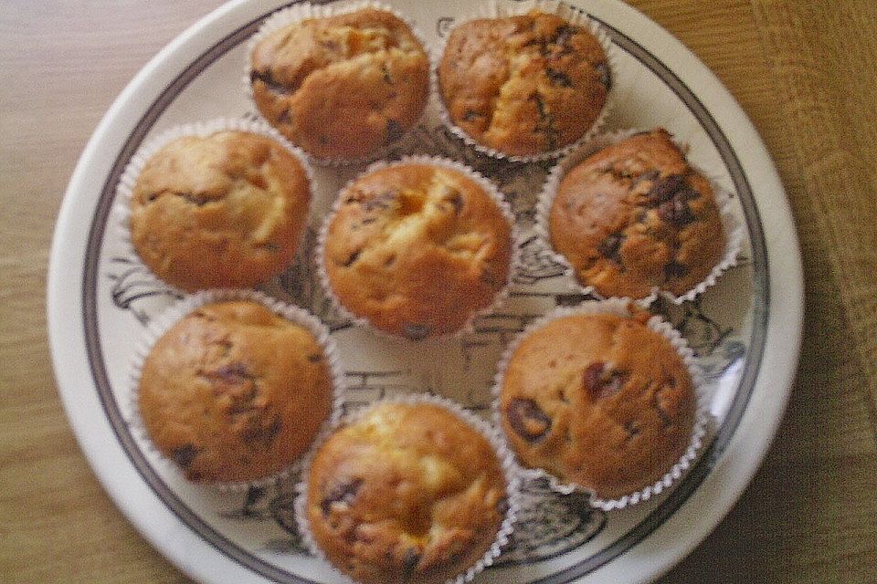 Schoko - Mandarinen Muffins