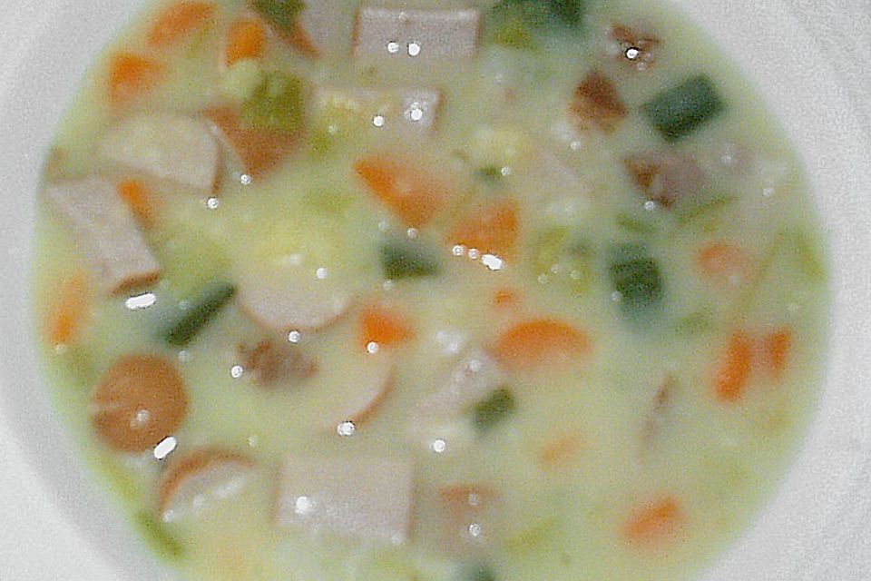 10 Minuten Kartoffelsuppe