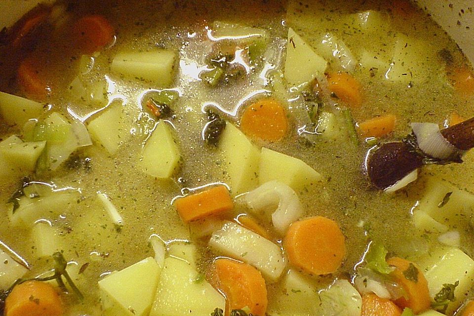 10 Minuten Kartoffelsuppe