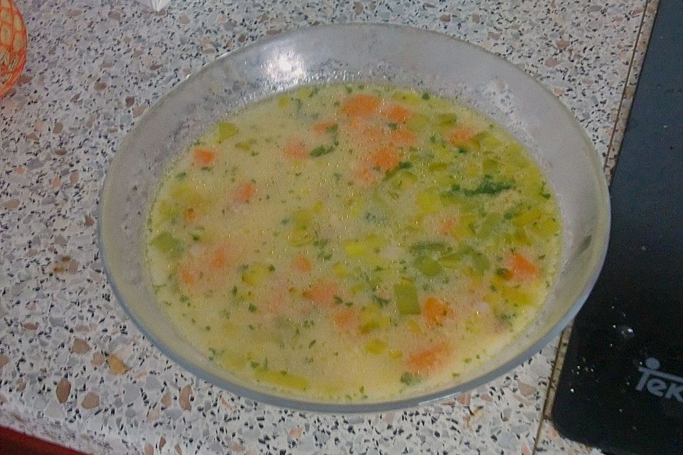 10 Minuten Kartoffelsuppe