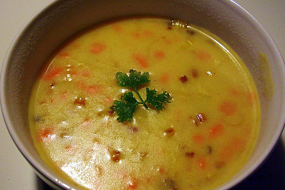 10 Minuten Kartoffelsuppe