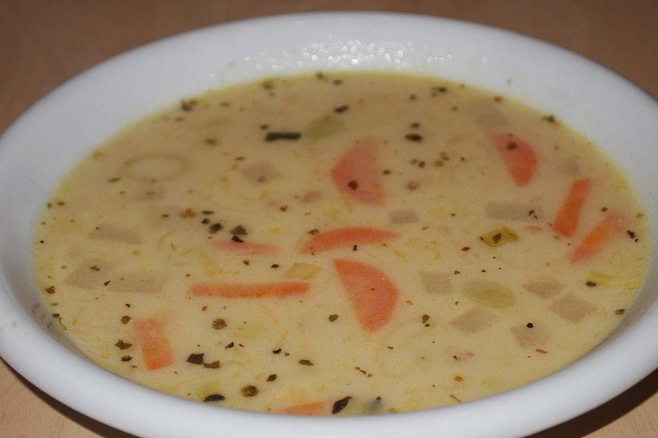 10 Minuten Kartoffelsuppe