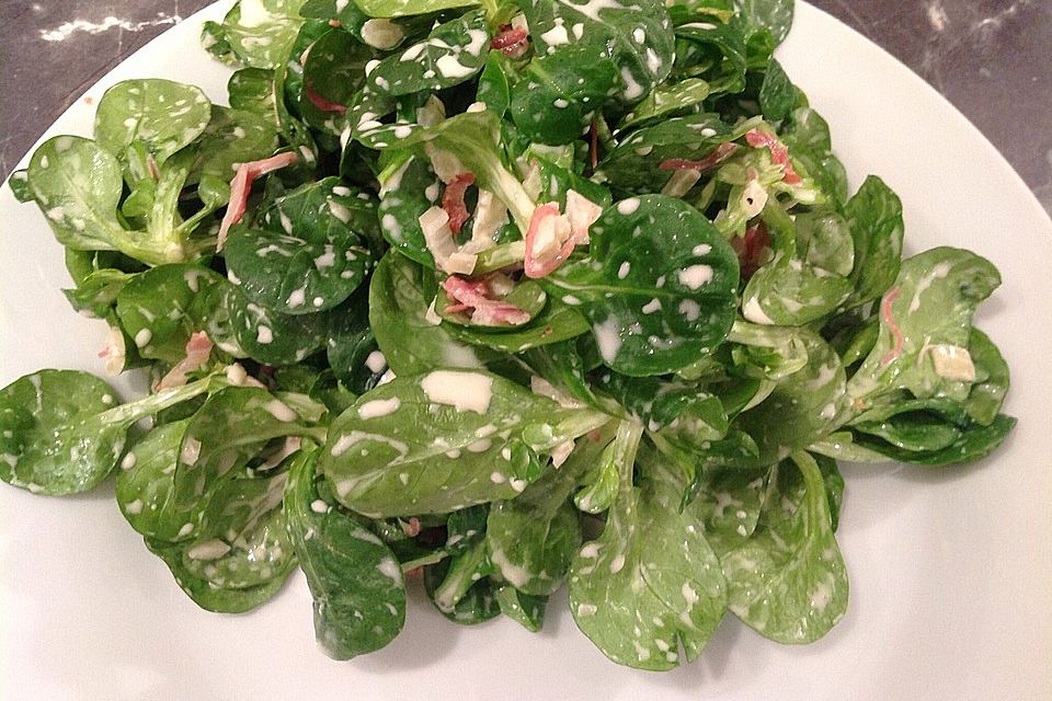 Warmer Feldsalat