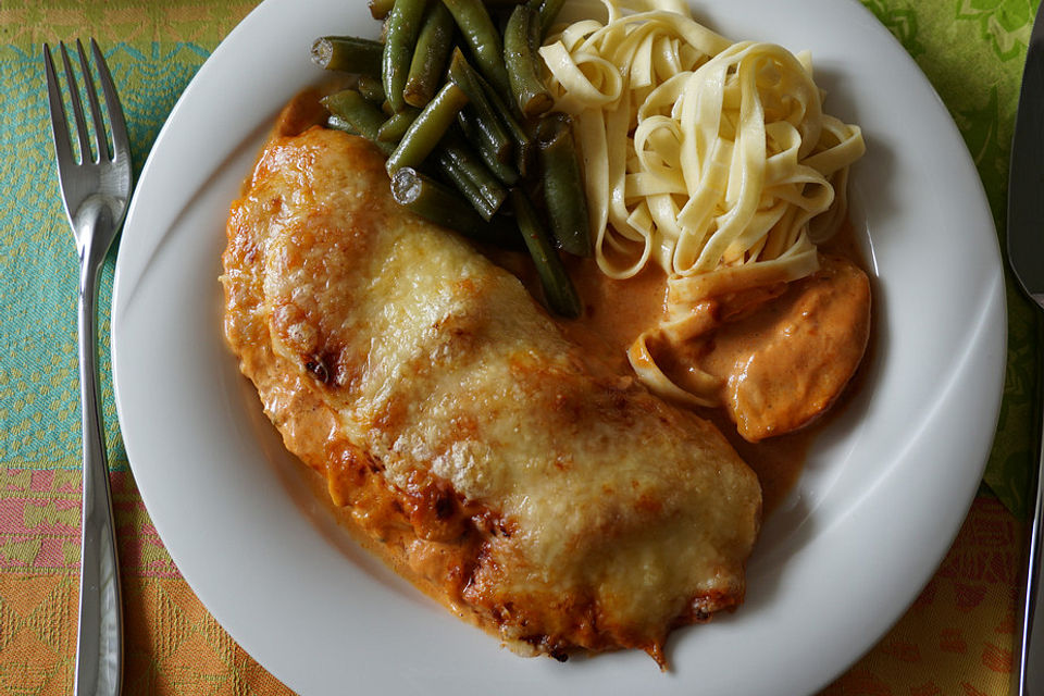 Putenschnitzelauflauf