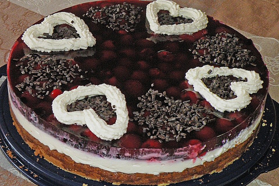 Beerenkuchen mit Mascarpone