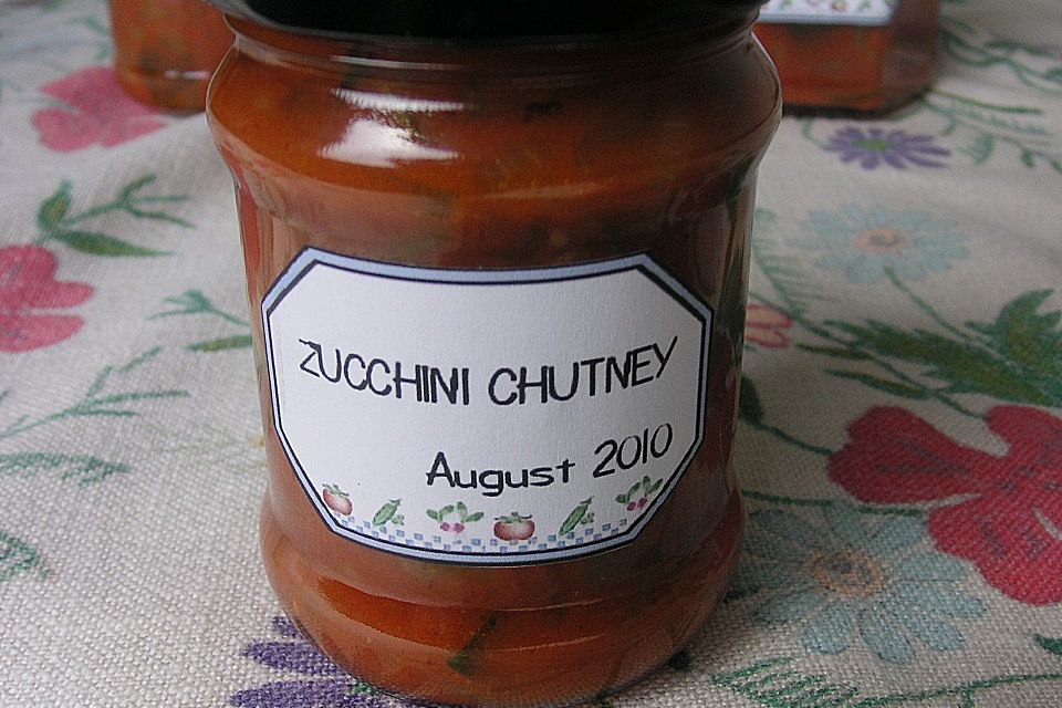 Zucchini Chutney