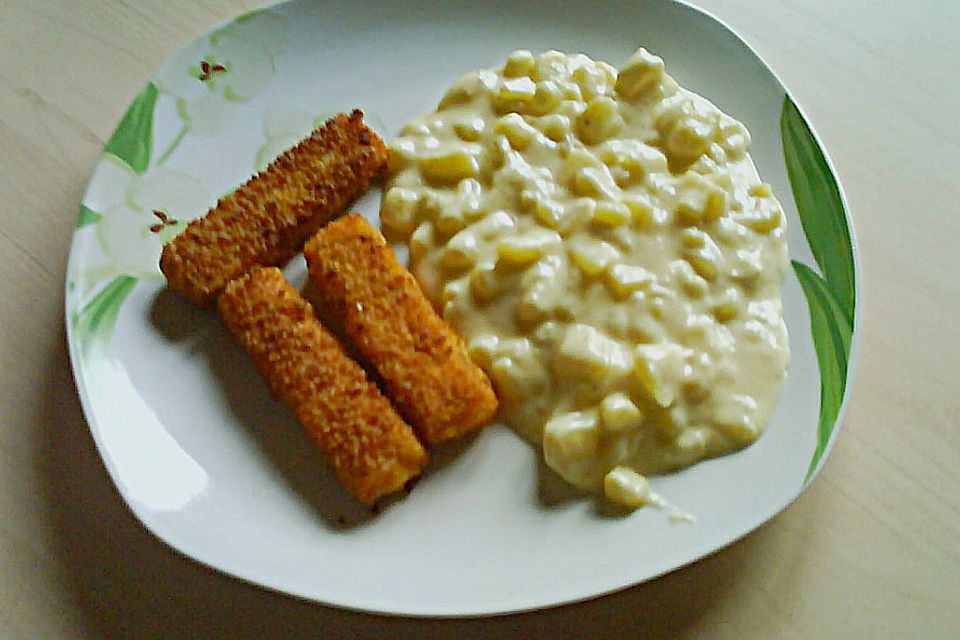 Rahmkartoffeln mit Schmelzkäse