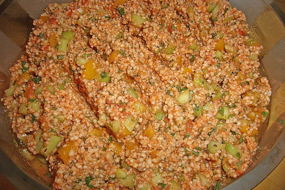 Bunter Couscous - Salat