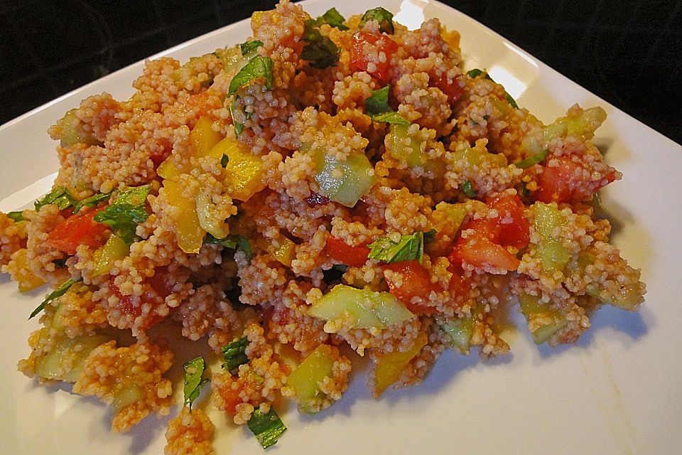 Bunter Couscous - Salat