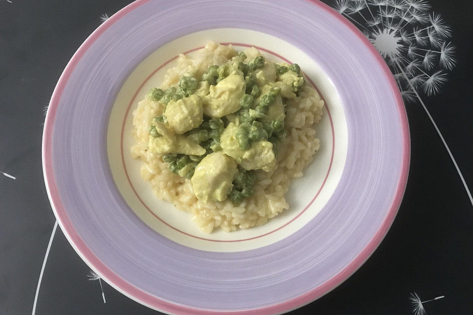 Risotto mit Hähnchen