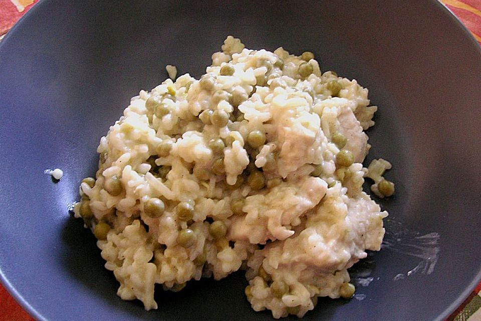 Risotto mit Hähnchen