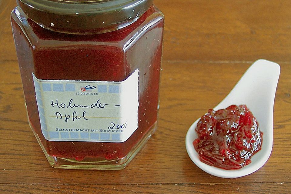 Holunder - Apfel - Marmelade