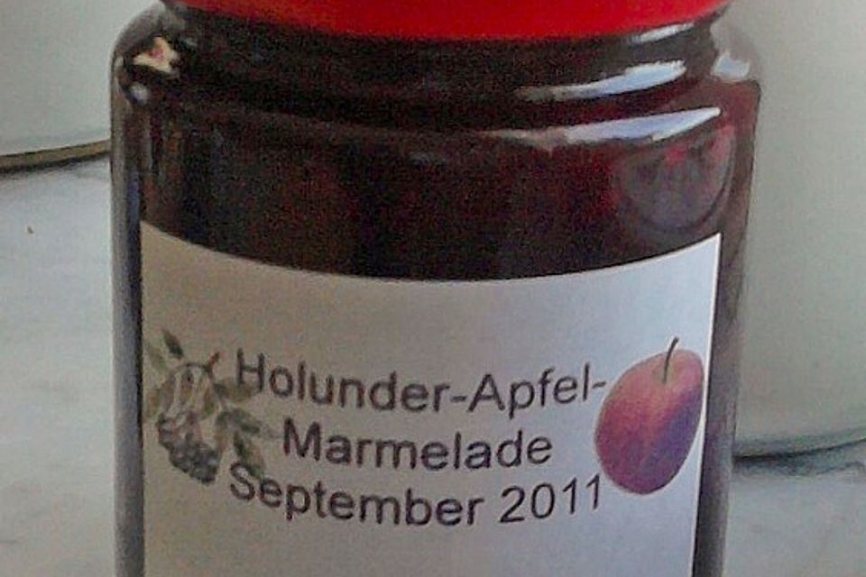 Holunder - Apfel - Marmelade