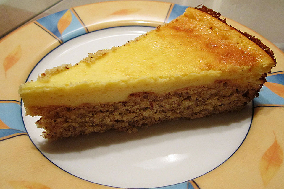 Pudding - Nusskuchen