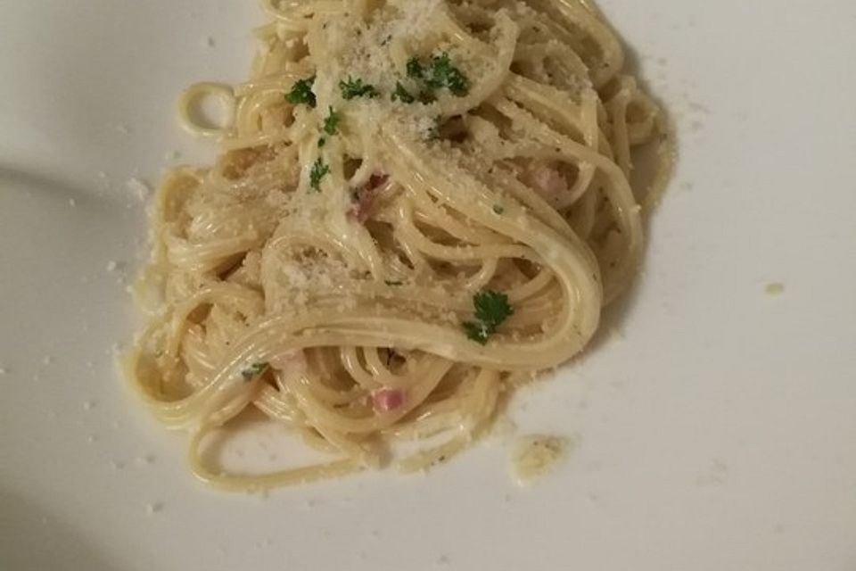 Italienische Carbonara-Sauce