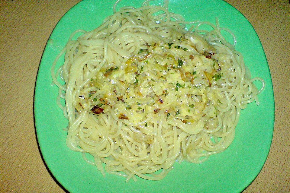 Italienische Carbonara-Sauce