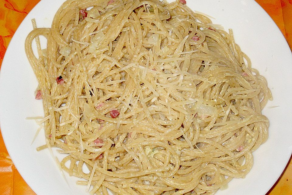 Italienische Carbonara-Sauce