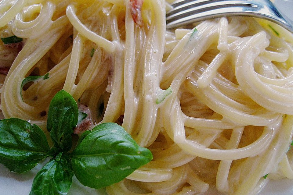 Italienische Carbonara-Sauce