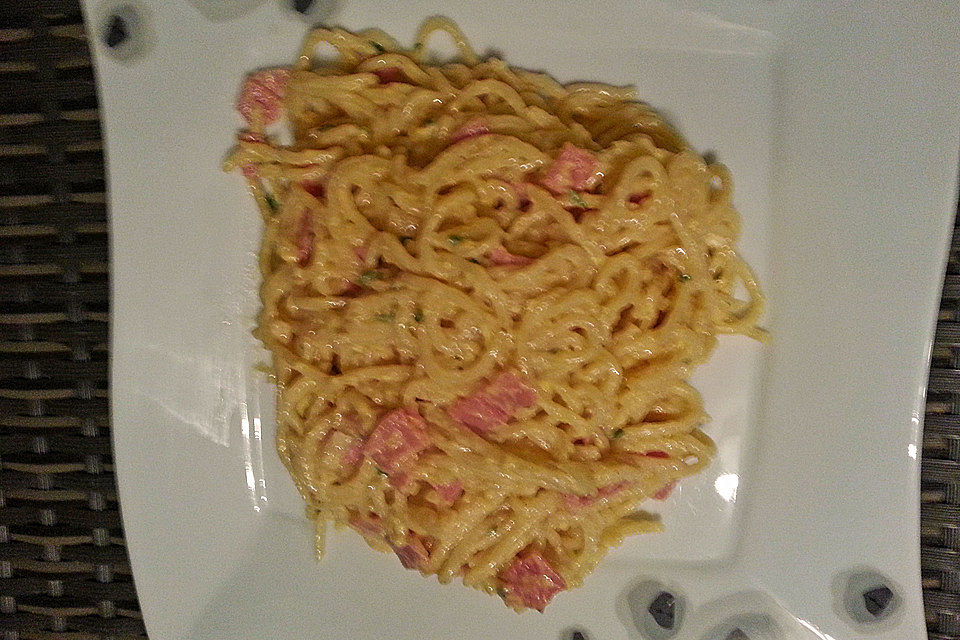 Italienische Carbonara-Sauce