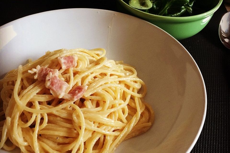 Italienische Carbonara-Sauce