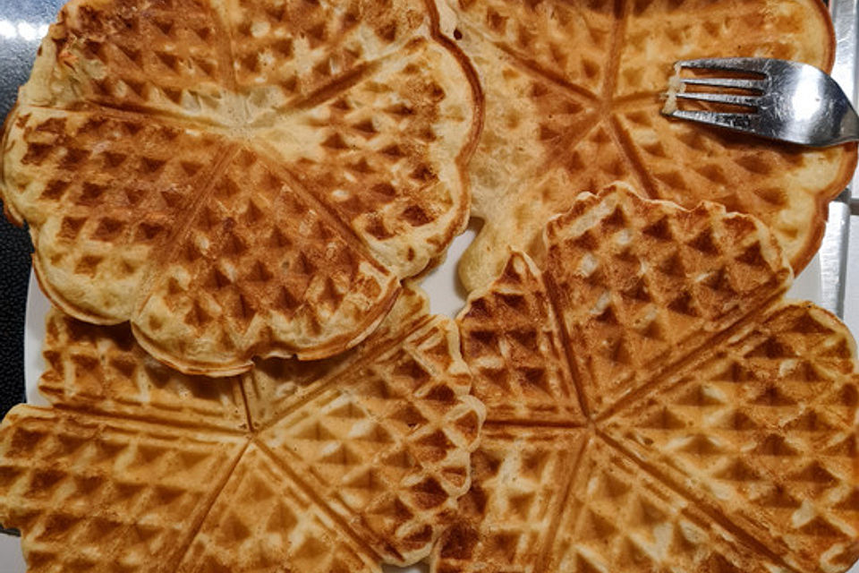 Quark - Waffeln