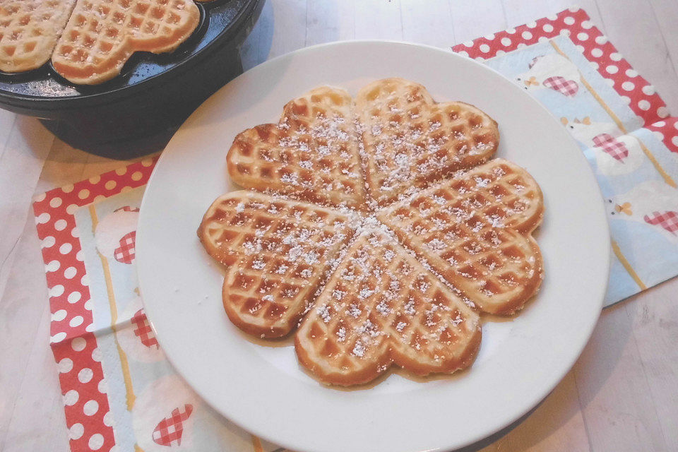 Quark - Waffeln