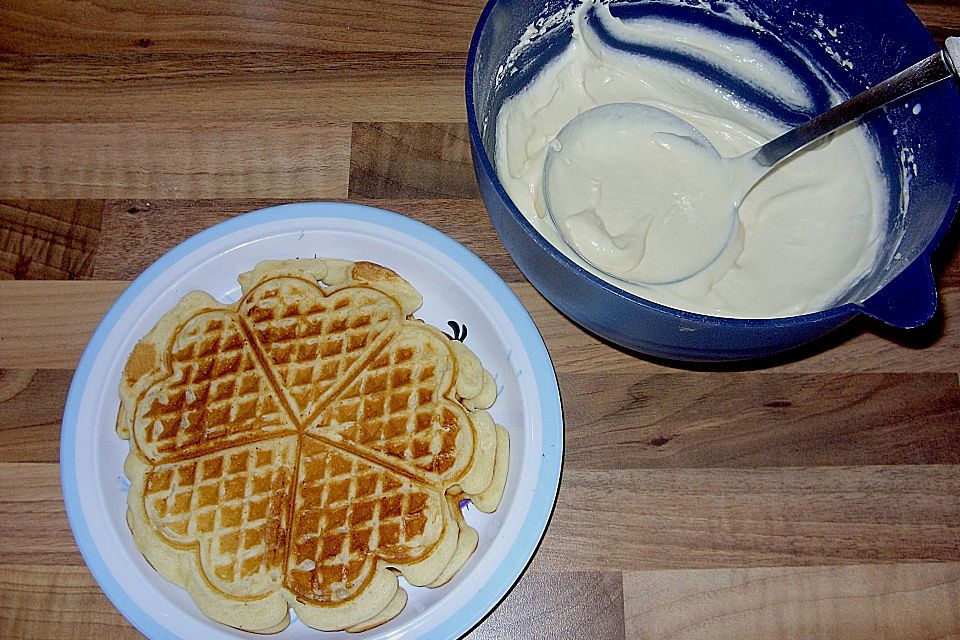 Quark - Waffeln