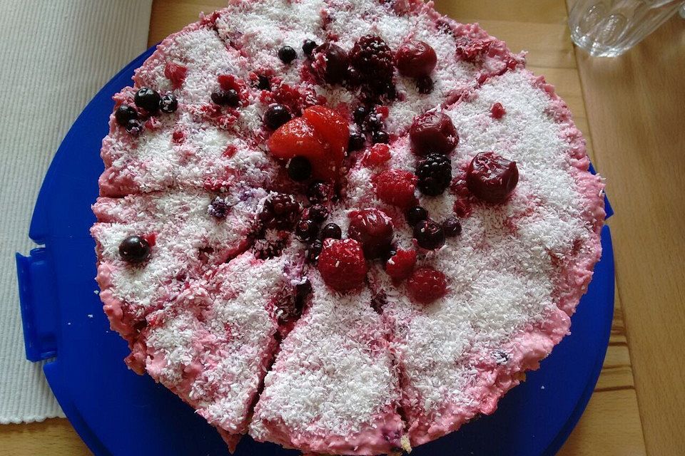 Super schnelle Himbeertorte