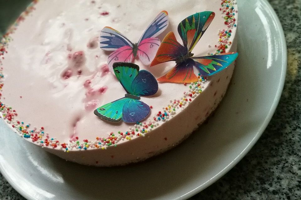 Super schnelle Himbeertorte