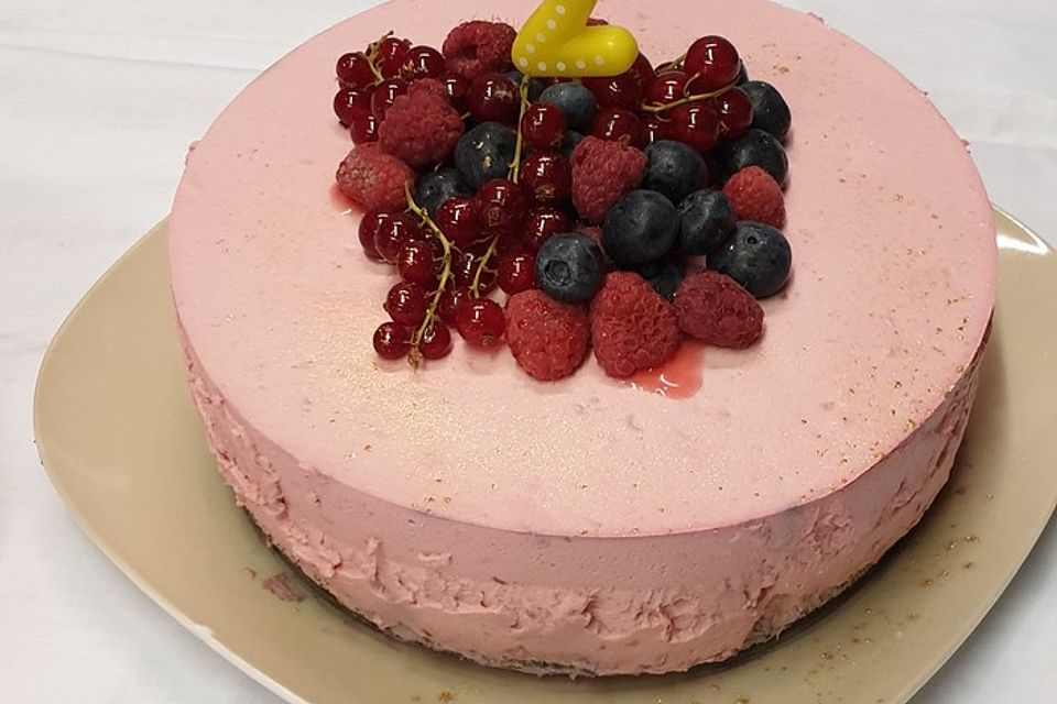 Super schnelle Himbeertorte