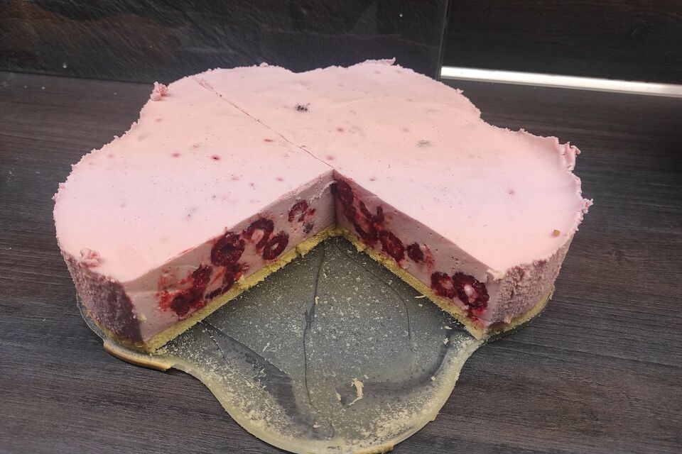 Super schnelle Himbeertorte