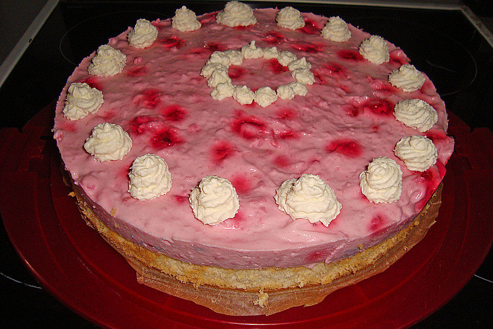 Super schnelle Himbeertorte