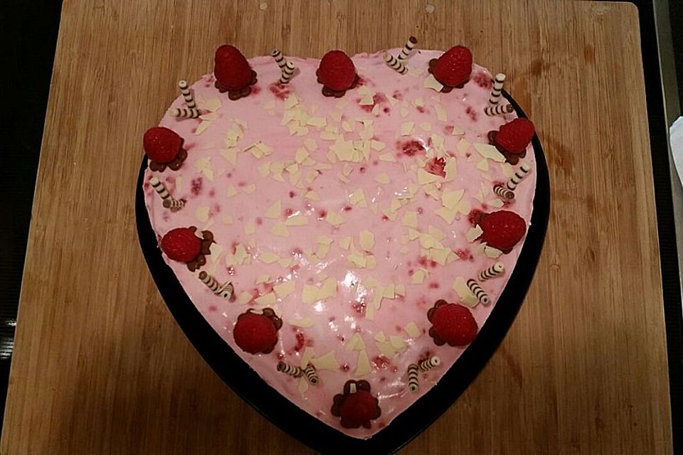 Super schnelle Himbeertorte