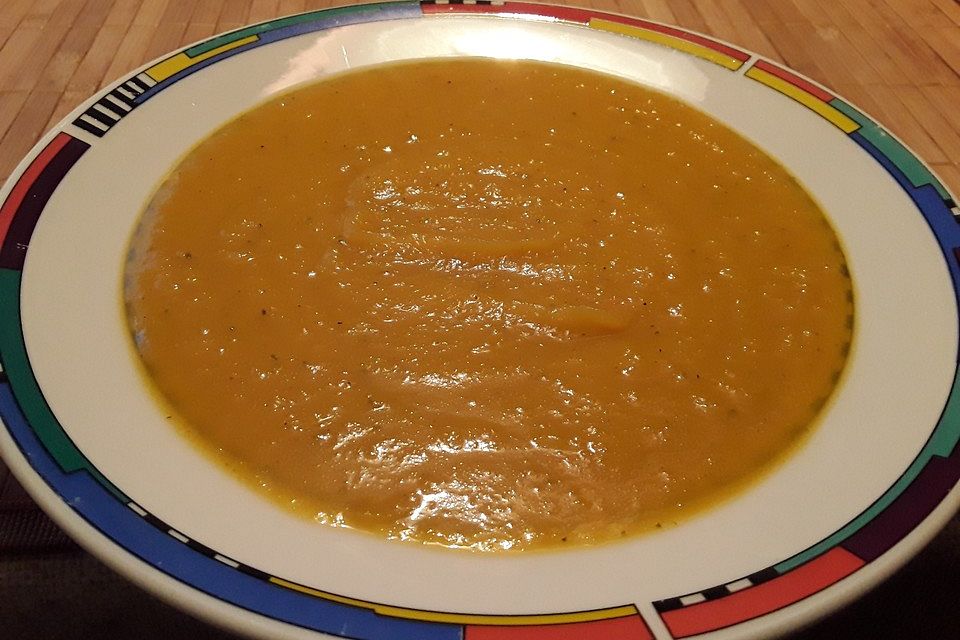 Kürbiscreme Suppe