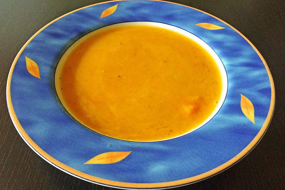 Kürbiscreme Suppe