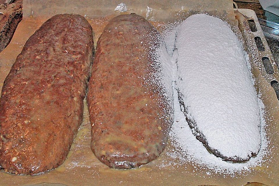 Mandel - Schoko - Stollen