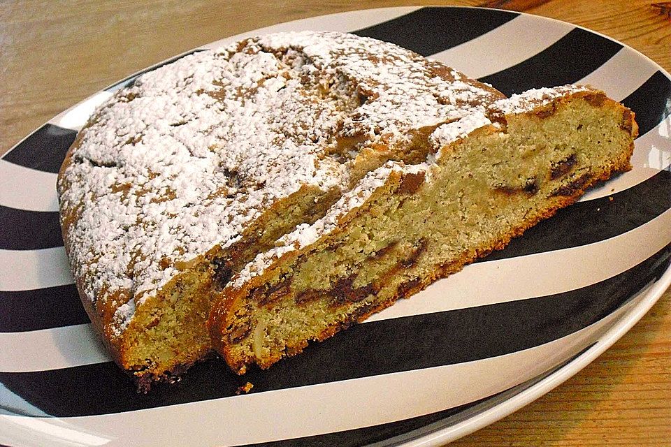 Mandel - Schoko - Stollen