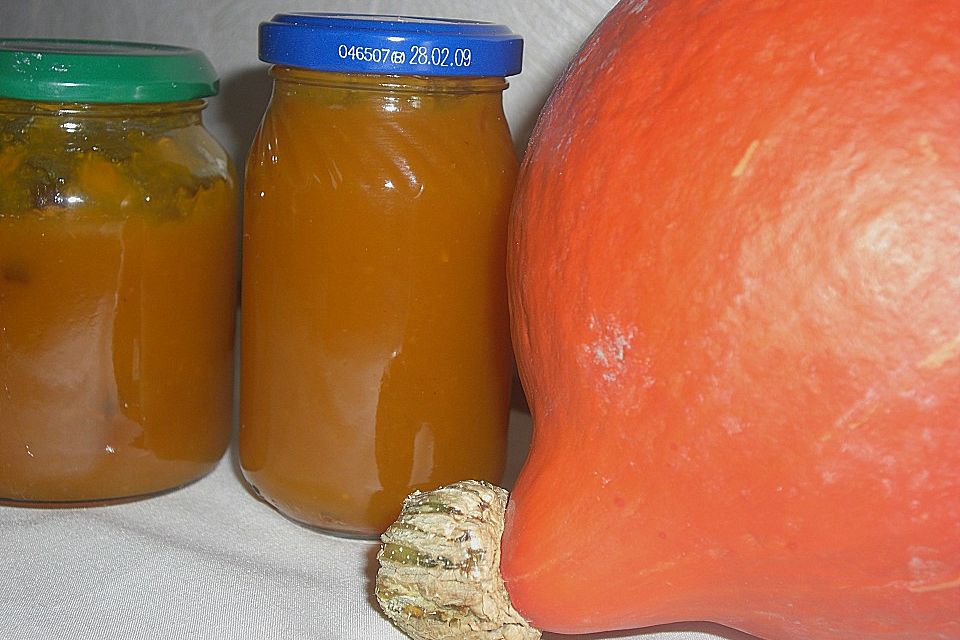 Apfel - Kürbismarmelade