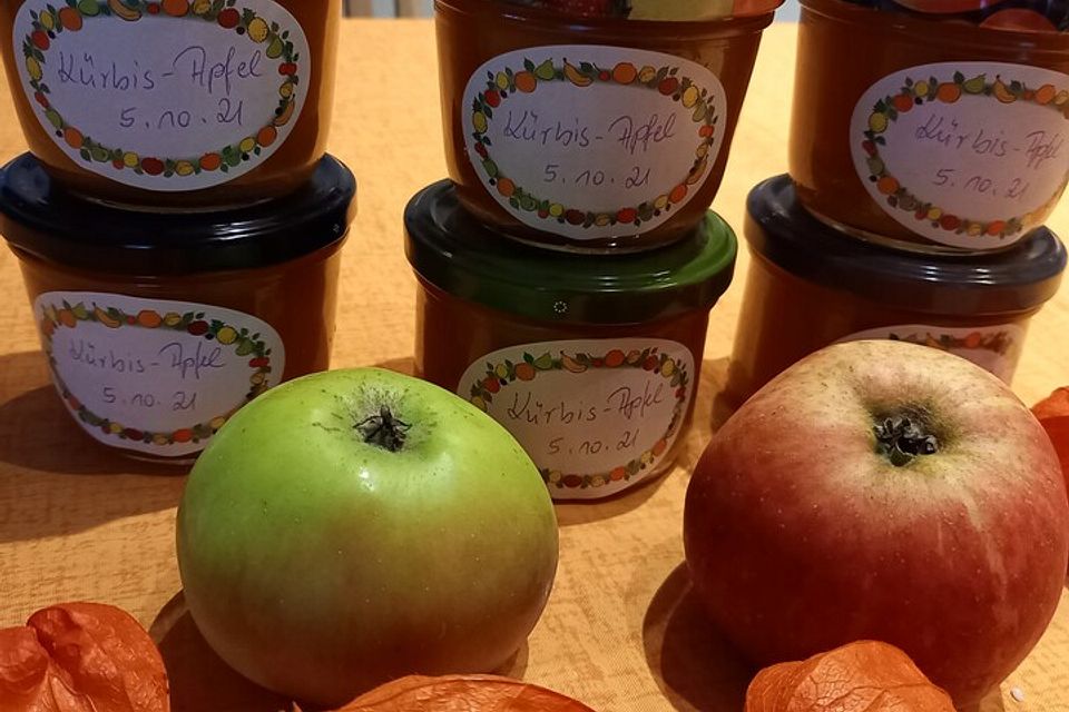 Apfel - Kürbismarmelade