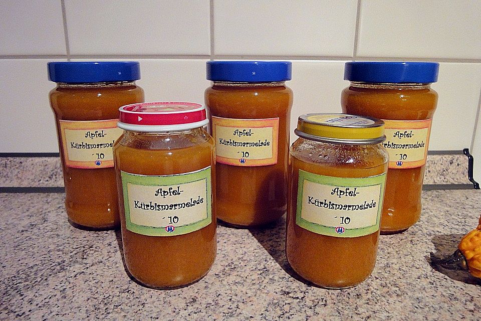 Apfel - Kürbismarmelade